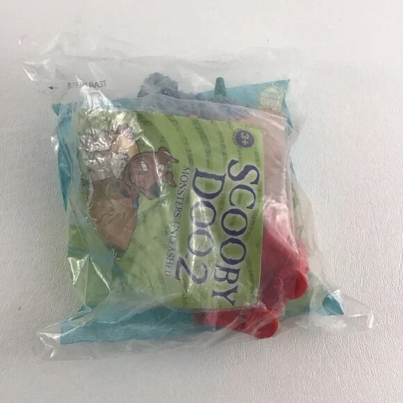 Scooby Doo Monsters Unleashed Burger King Toy Launching Minecart New Sealed 2003 - Picture 6 of 6